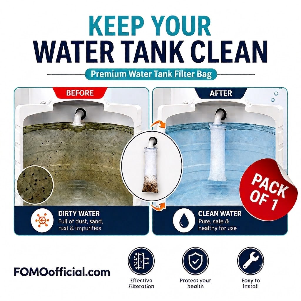 Smart Water Tank 5 Micron Filter – Removes Dirt, Rust and Impurities for Clean Clear Water